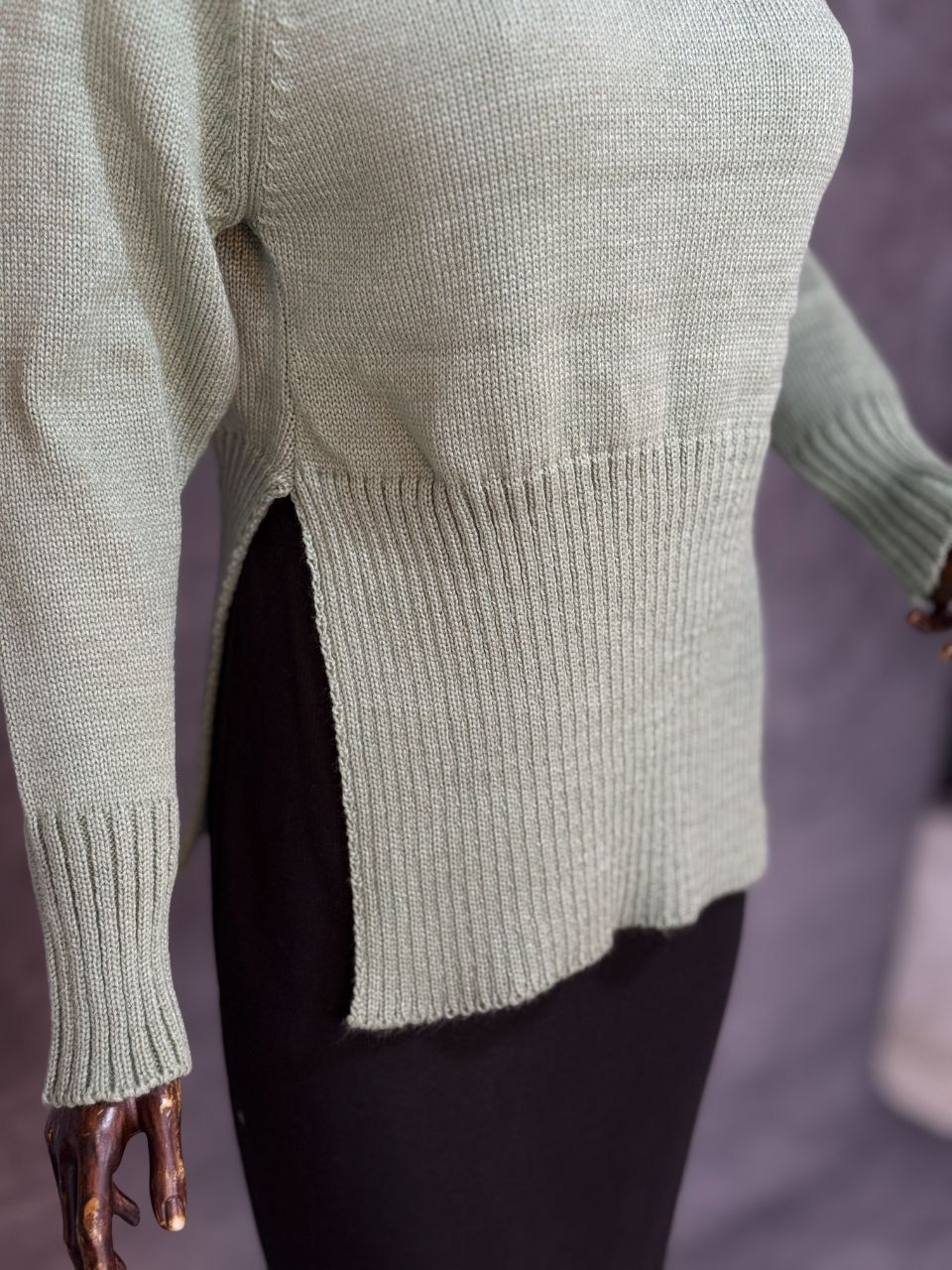 بلوز بافت بغل چاکدار 01(عمده) - Image 6