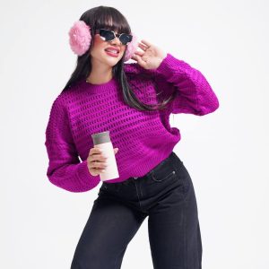 بلوز بافت لونه زنبوری(عمده)