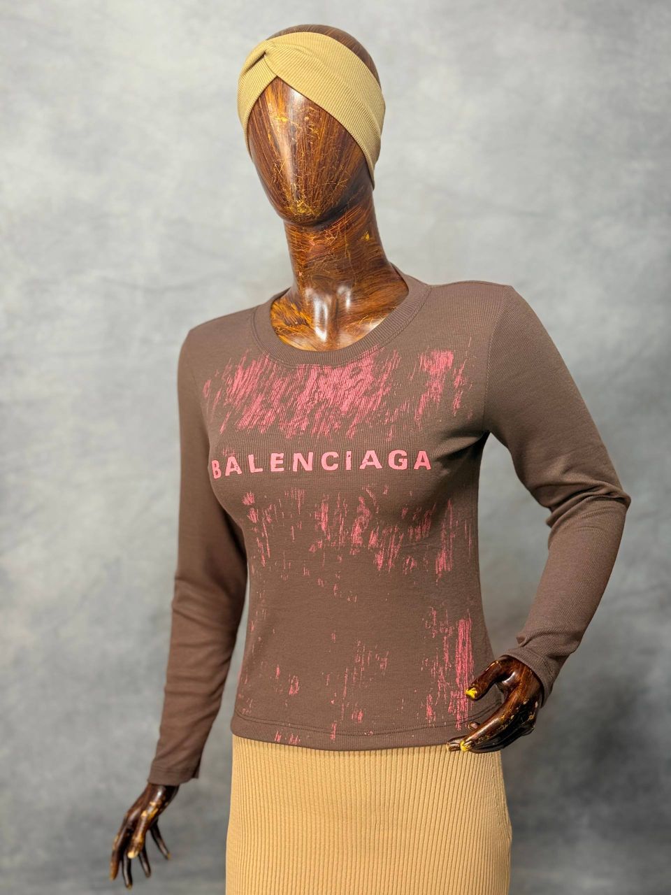 بلوز یقه گردBALENCIGA(عمده) - Image 3