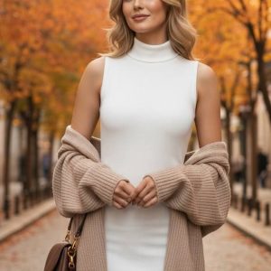 سارافون یقه اسکی حلقه ای بیسیک(عمده)