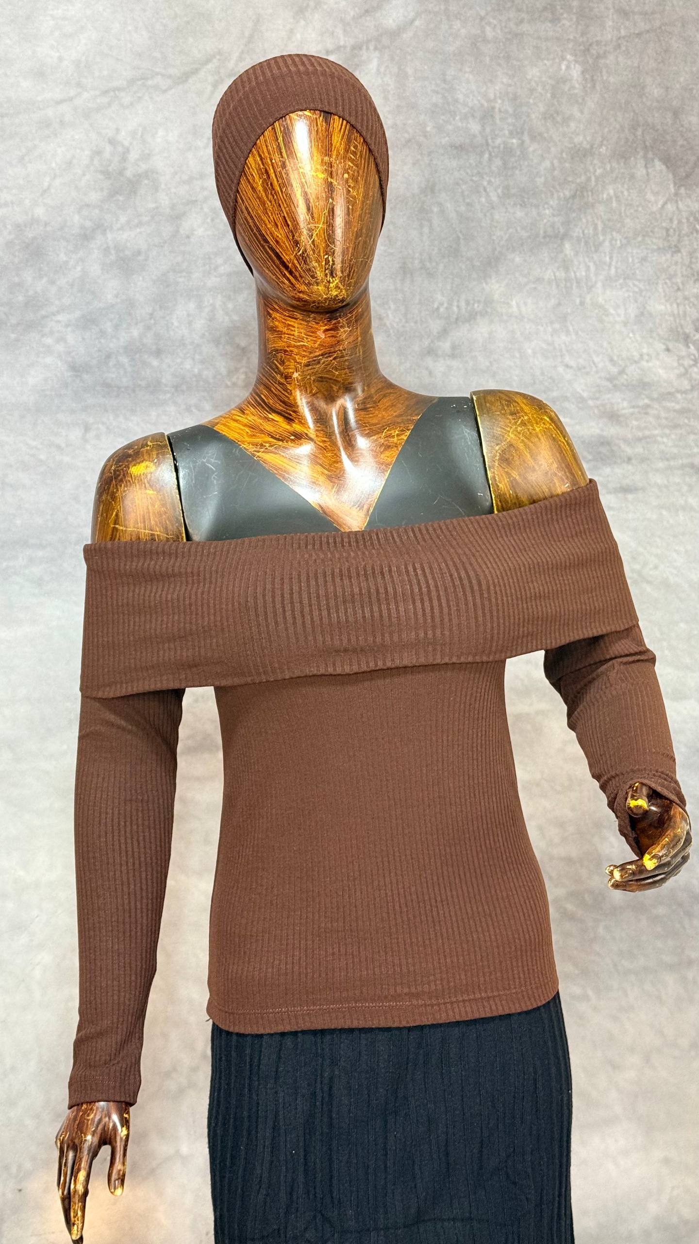 بلوز یقه قایقی (عمده) - Image 2