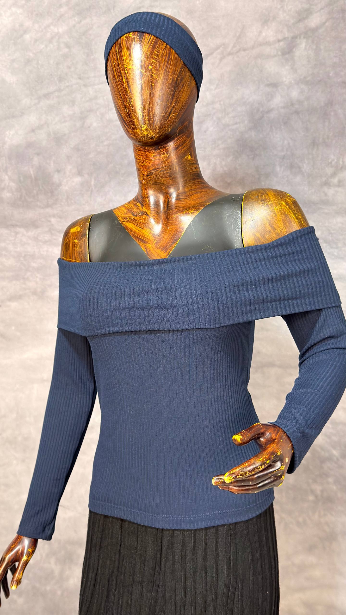 بلوز یقه قایقی (عمده)