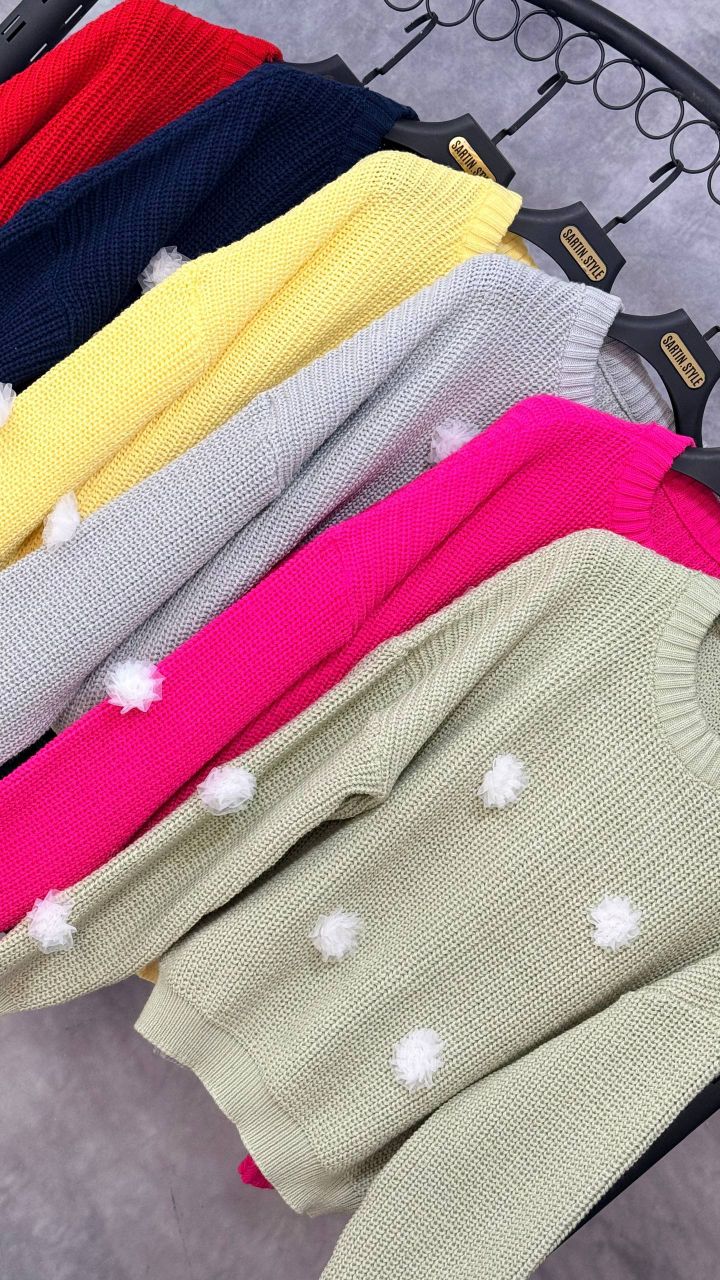 بلوز بافت شکوفه ای 02(عمده) - Image 6