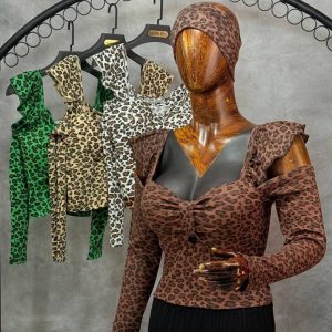 بلوز یقه پاپیونیNEW (عمده)