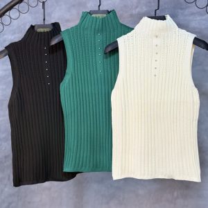 تاپ یقه ایستاده مروارید پرچ(عمده)