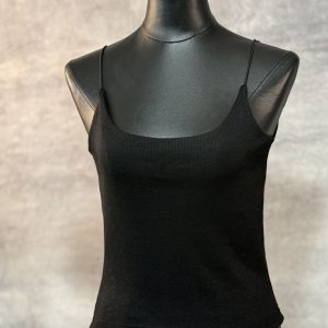 تاپ بند ماکارونی تک مشکی(عمده)