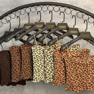 تاپ دکلته پلنگی بند ماکارونی(عمده)