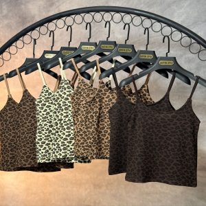 تاپ پلنگی بند سوتینی(عمده)