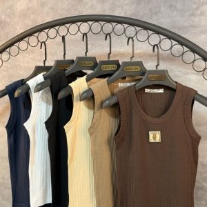 تاپ یقه گرد استیکری پنبه(عمده)